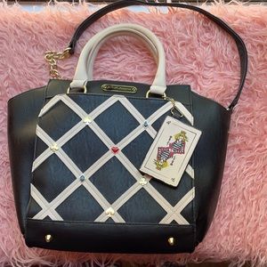 Betsey Johnson Queen of Hearts Purse